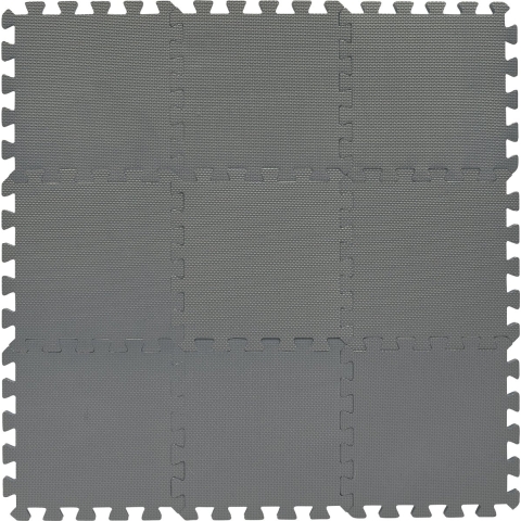 BabyDan Speelmat - 90x90 cm - Grijs - BabyDan - OneSize - Speelmat