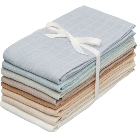 Cam Cam Hydrofiele Doek - 70x70 cm - 8-pack - Ocean Mix - Cam Cam - OneSize - Hydrofiele Doek