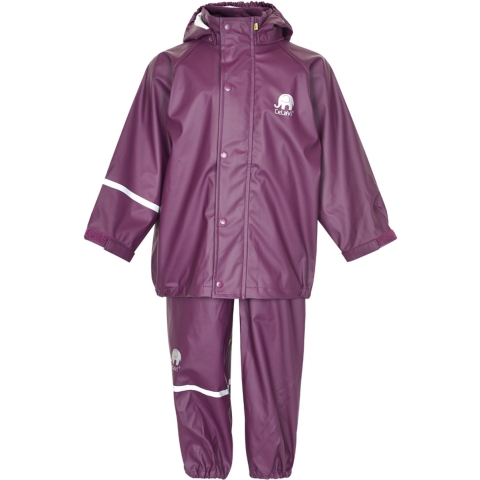 CeLaVi Regenkleding - PU - Donkerpaars - CeLaVi - 120 - Regenkleding