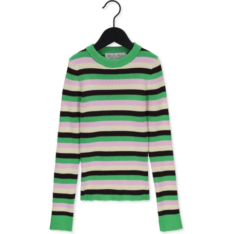 Hound Blouse - Rib - Gebreid - Multicolour Gestreept - Hound - 14 jaar (164) - Blouse