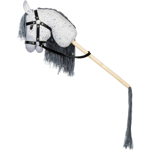by ASTRUP Hobbypaard - 68 cm - Grijze schimmel - by ASTRUP - OneSize - Speelgoed