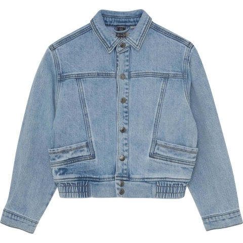 Indiaas Blue Jeans Spijkerjas - Light Denim Blue - Indian Blue Jeans - 12 jaar (152) - Spijkerjas