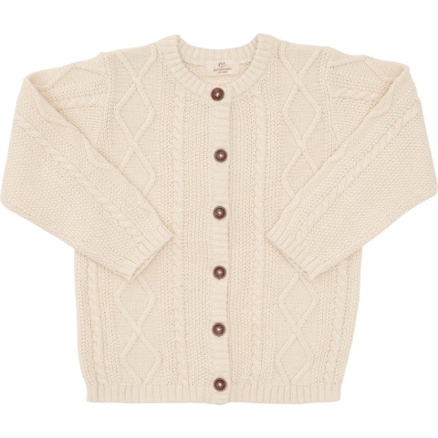 Copenhagen Colors Cardigan - Gebreid - Cream - Copenhagen Colors - 1 jaar (80) - Cardigan