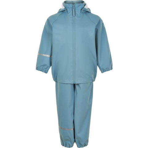 CeLaVi Regenkleding - Gerecycled PU - Rook Blue - CeLaVi - 140 - Regenkleding