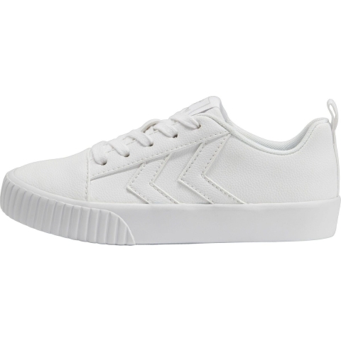 Hummel Schoenen - HMLBase Court Classic Jr - Wit - Hummel - 34 - Schoenen
