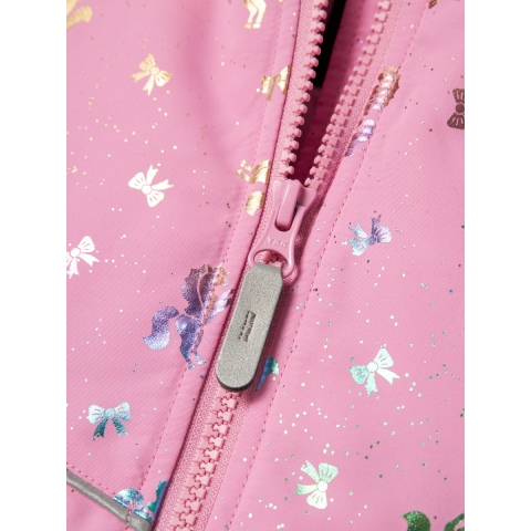 Name It Gevoerde Jas - Noos - NmfMaxi - Moonlite Mauve/Unicorn - Name It - 4 jaar (104) - Winterjas