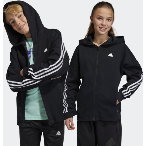 adidas Performance Cardigan - U FI 3S - Zwart - adidas Performance - 12 jaar (152) - Cardigan