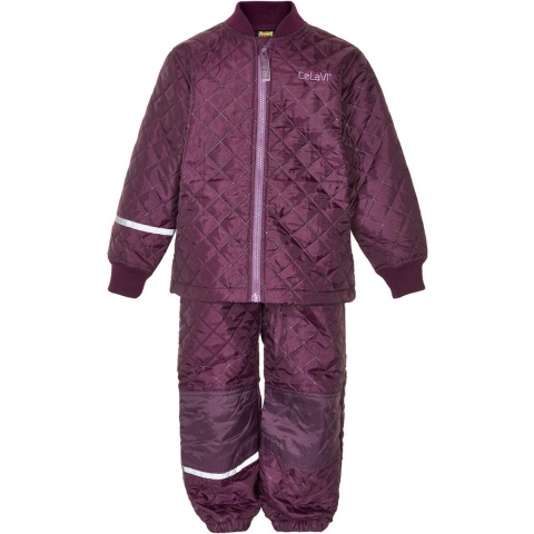 CeLaVi Thermokleding - Donkerpaars - CeLaVi - 1 jaar (80) - Thermokleding
