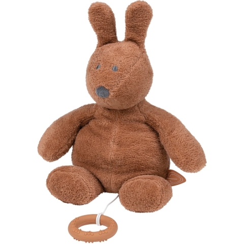 Nattou Knuffel m. Muziek - Muziek Rabbit Bonnie - 30 cm - Bruin - Nattou - OneSize - Knuffel