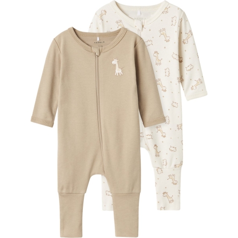 Name It Pyjamapak - Noos - 2-pack - NbnNightsuit - Jet Stream - Name It - 2 jaar (92) - Pyjamapak