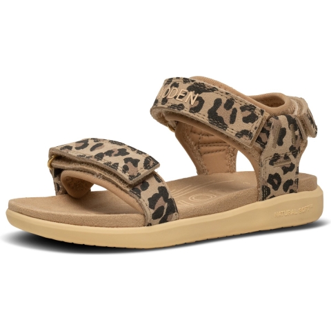 Woden Sandalen - Cirkeline Leo Suede - Leopard - Woden - 28 - Sandalen