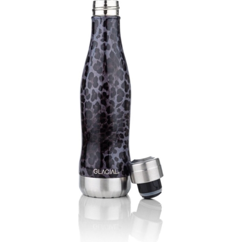 Glacial Thermofles - 400 ml - Black Leopard - Glacial - OneSize - Thermofles