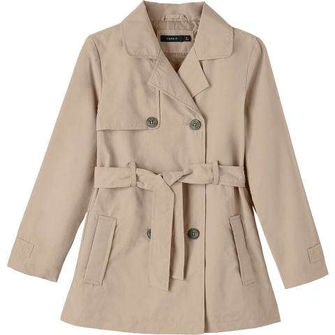 Name It Jas - Noos - NkfMadelin - Savannah Tan - Name It - 11 jaar (146) - Zomerjas