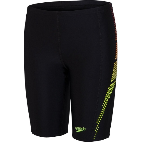 Speedo Zwembroek - Placement Jammer - Zwart - Speedo - 6 jaar (116) - Badmode