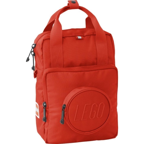 LEGO® Rugzak - Steen 1x1 - Helderrood - LEGO® Tasker - OneSize - Rugzak