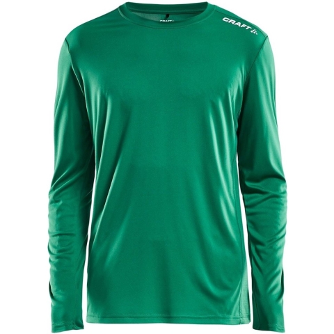 Craft 1907364 Rush LS Tee M - Team Green - XS