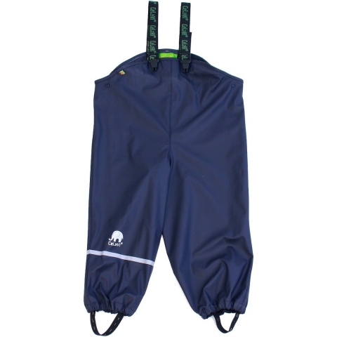 CeLaVi Regenbroek - PU - Navy m. Bretellen - CeLaVi - 110 - Regenbroek