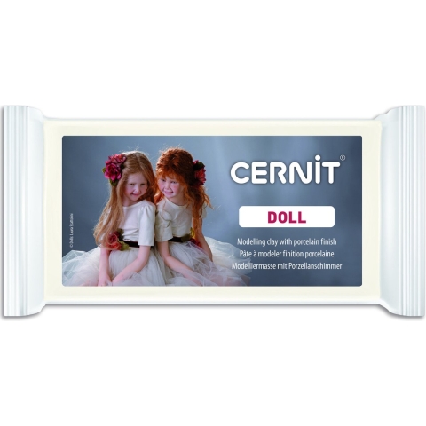 Cernit Polymeer Klei - Doll - 500 g - Wit - Cernit - OneSize - Klei