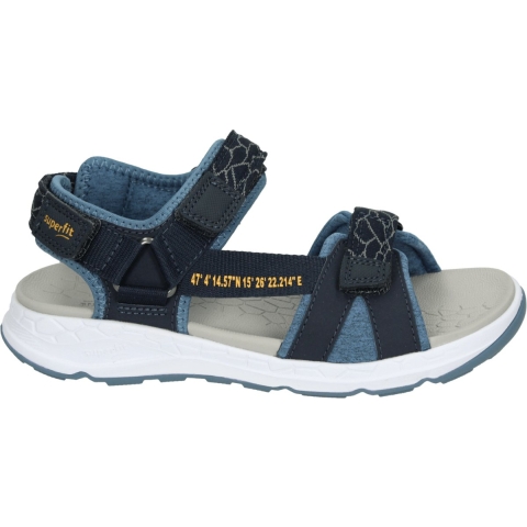 Superfit Sandalen - Criss Cross - Blauw - Superfit - 34 - Sandalen