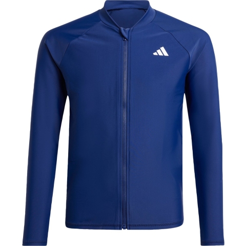 adidas Performance Zwemtop - Rashgd LS - UV50+ - Dkblue/Selubl - adidas Performance - 5 jaar (110) - Badmode