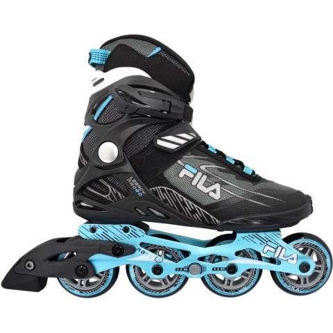 Fila Rolschaatsen - Legacy Pro 80 - Zwart/lichtblauw - Fila - 42 - Rolschaatsen