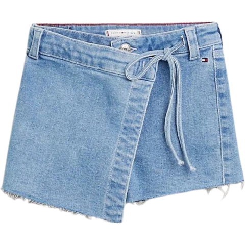 Tommy Hilfiger Shorts - Denim Skort - Licht gebruikt - Tommy Hilfiger - 16 jaar (176) - Shorts