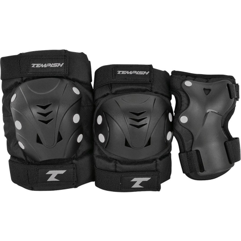 Tempish Beschermingsset - Taky - Zwart/Grijs - Tempish - XL - XLarge - Beschermuitrusting