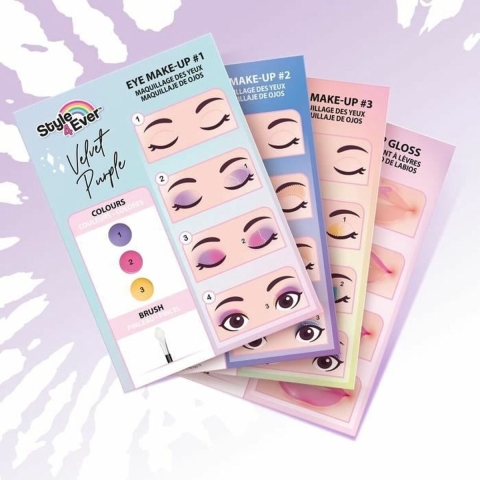 Style 4 Ever Mini Make-up Etui m. LED-Licht - Style 4 Ever - OneSize - Schminck