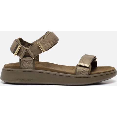 Woden Sandalen - Line - Dark Olive - Woden - 42 - Sandalen