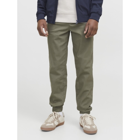 Jack & Jones Broek - JpstGordon - Dusty Olive - Jack & Jones - 12 jaar (152) - Broeken - Katoen