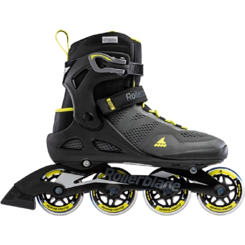 Rollerblade Rolschaatsen - Macroblade 80 - Black/Limoen - Rollerblade - 40 - Rolschaatsen