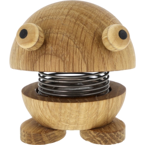 Hoptimist Kikker - Small - 5,2 cm - Oak - Hoptimist - OneSize - Decoratie