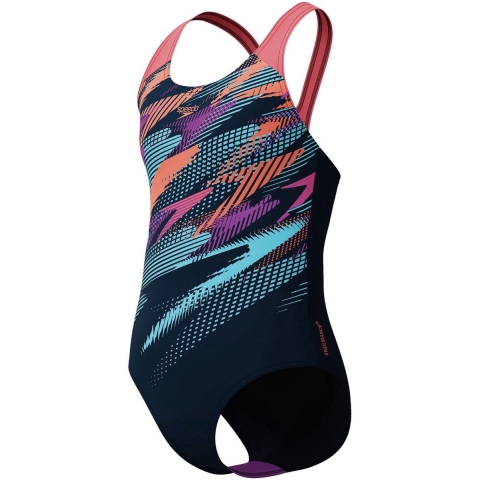 Speedo Zwempak - Digi-plaatsing Splashback - Blue - Speedo - 5-6 jaar (110-116) - Badmode