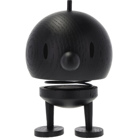 Hoptimist Woody Bumble - Large - 15 cm - Black Gekleurd Oak - Hoptimist - OneSize - Decoratie