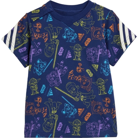adidas Performance T-Shirt - I SW YTJ T - Blauw - adidas Performance - 1½ jaar (86) - T-Shirt