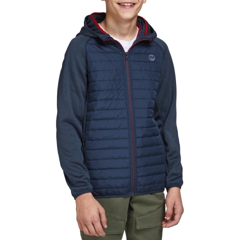 Jack & Jonas Gevoerde Jas - JjeMulti - Noos - Navy Blazer m. Roo - Jack & Jones - 14 jaar (164) - Donsjack