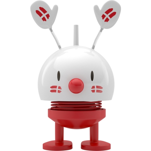 Hoptimist Baby Bumble - 7 cm - Verjaardag - Wit - Hoptimist - OneSize - Decoratief figuur