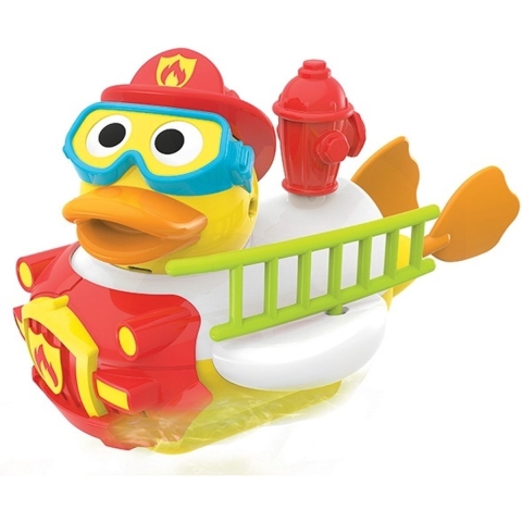 Yookidoo Badspeelgoed - Jet Eend - Maak een brandweerman - Yookidoo - OneSize - Badspeelgoed