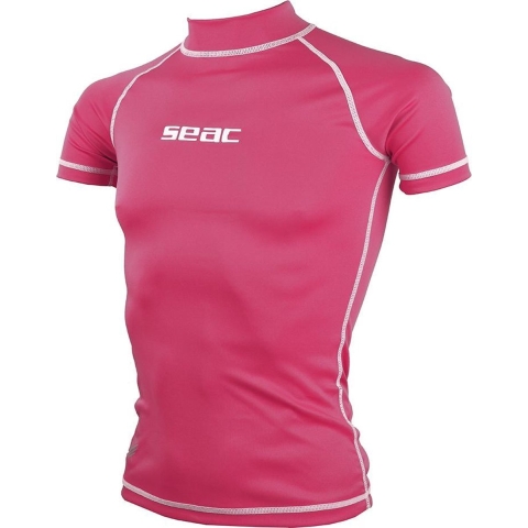 Seac Zwemtop - T-zon Short - UV50+ - Roze - Seac - 5 jaar (110) - Badmode