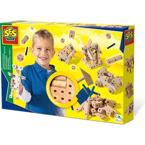 SES Creative Bouwwerf Speelset - Modules - SES Creative - OneSize - Speelgoed