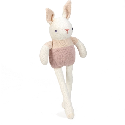ThreadBear Knuffel - 35 cm - Wit Konijn - ThreadBear - OneSize - Knuffel