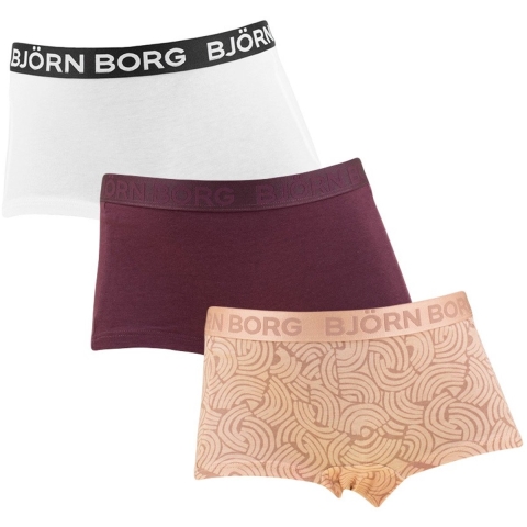Björn Borg Hipsters - Multipack - Cotton Stretch - 3-pack - Björn Borg - 13-14 jaar (158-164) - Hipsters