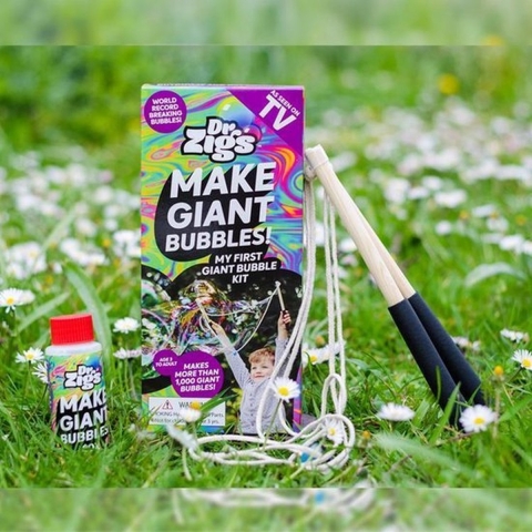 Dr Zigs Zeepbel Set - My First Giant Bubble Kit - Dr Zigs - OneSize - Speelgoed