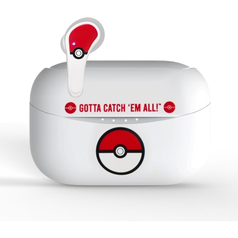 OTL Koptelefoon - Pokémon - TWS - In-ear - Wit/Rood - OTL - OneSize - Koptelefoon