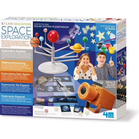 4M Science Kit - Steam Plus - Ruimteverkenning - 4M - OneSize - Creatieve Speelset