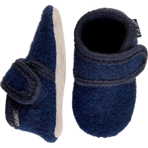 CeLaVi Pantoffels - Wol - Navy - CeLaVi - 17/18 - Pantoffels