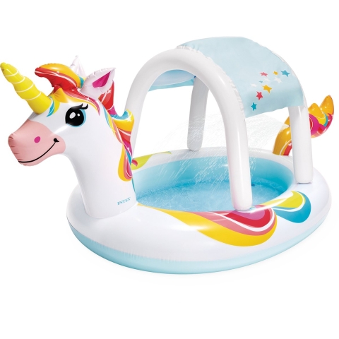 Intex Zwembad - Unicorn Spuiten Pool - 254x132x109 cm - 130 l - Intex - OneSize - Zwembad