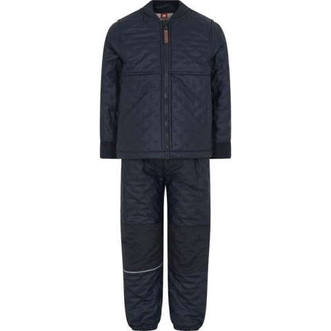 CeLaVi Thermokleding m. Fleece - Coated - Dark Navy - CeLaVi - 3 jaar (98) - Thermokleding