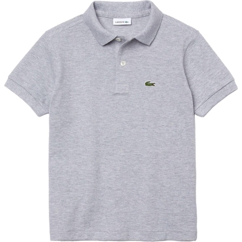 Lacoste Polo - Grijs Gevlekt - Lacoste - 14 jaar (164) - Polo