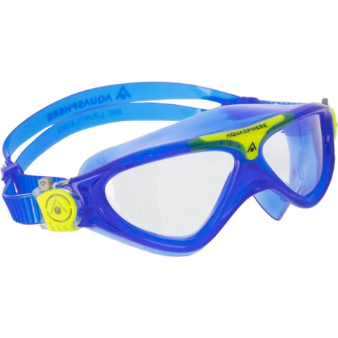 Aqua Sphere Duikmasker - Vista Jr - Blauw - Aqua Sphere - OneSize - Duikmasker